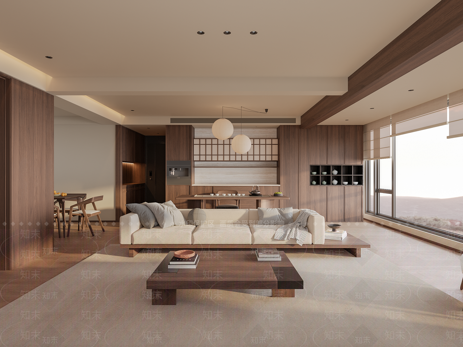 禅意茶室3D模型下载【ID:1214687364】