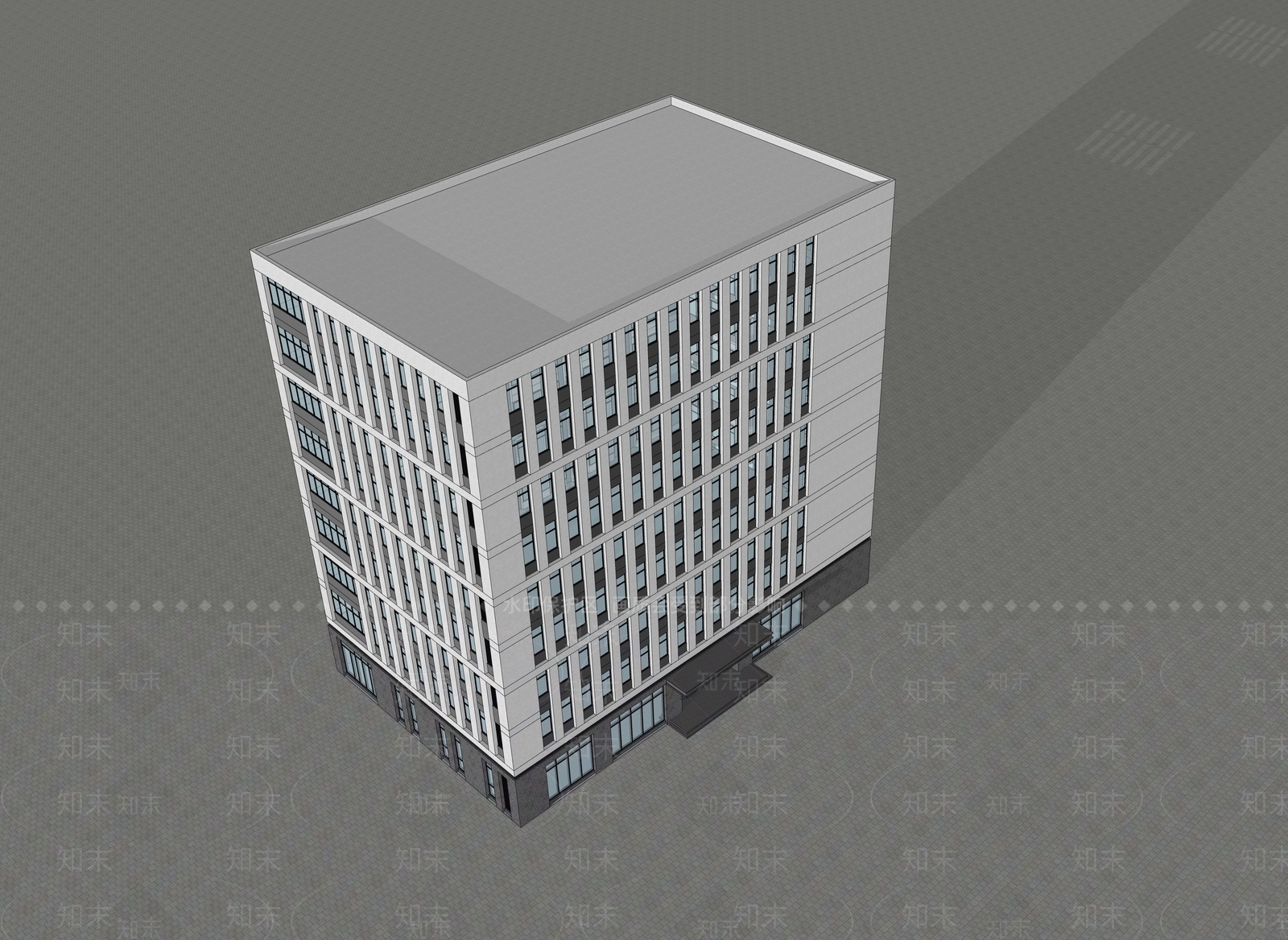 现代厂房SU模型下载【ID:1168139162】