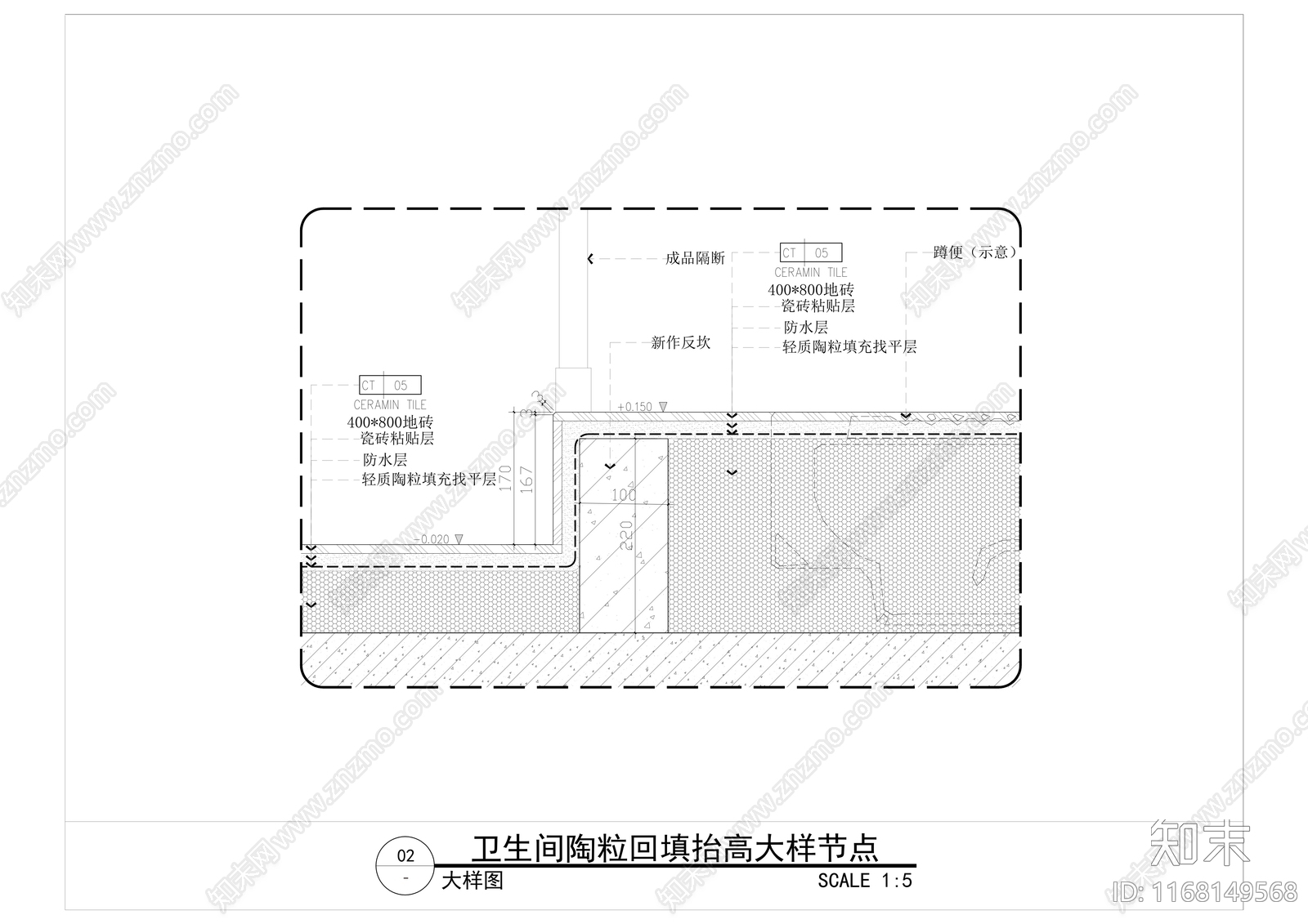 现代地面节点施工图下载【ID:1168149568】