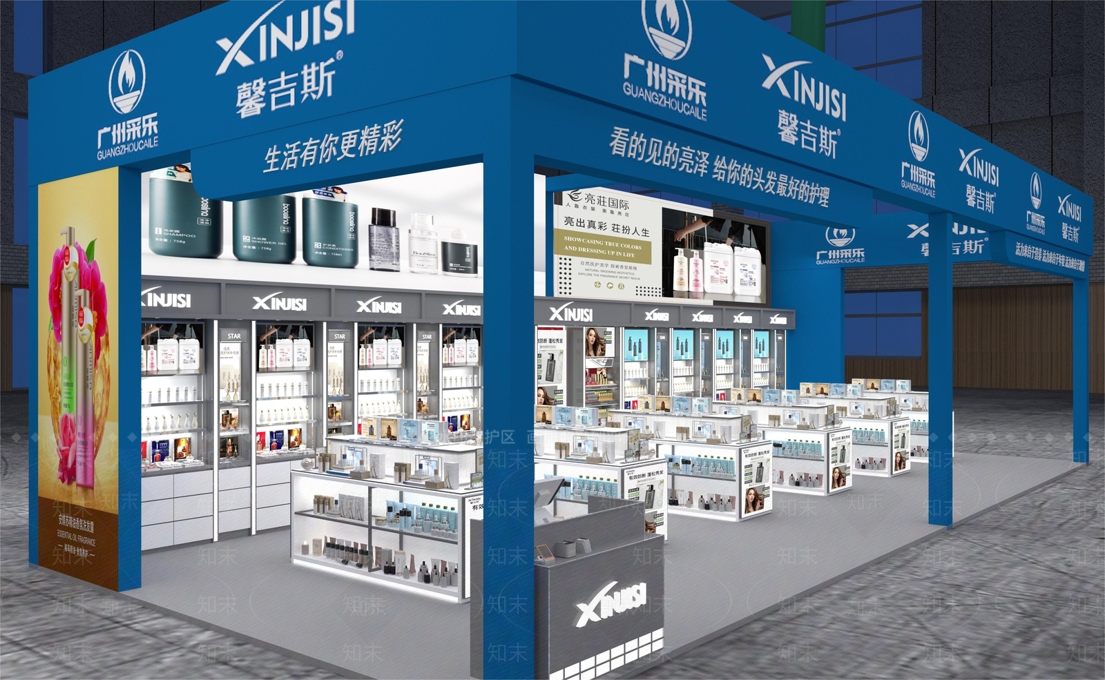 现代轻奢其他商业空间3D模型下载【ID:1168178572】