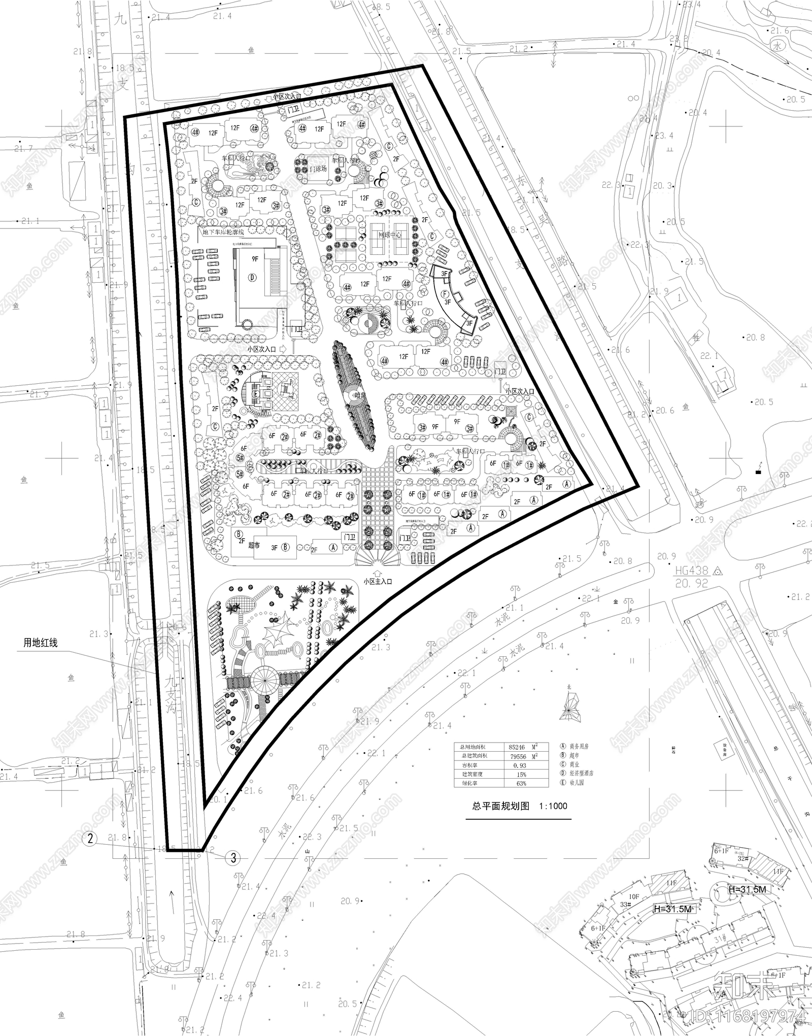 景观平面图施工图下载【ID:1168197974】