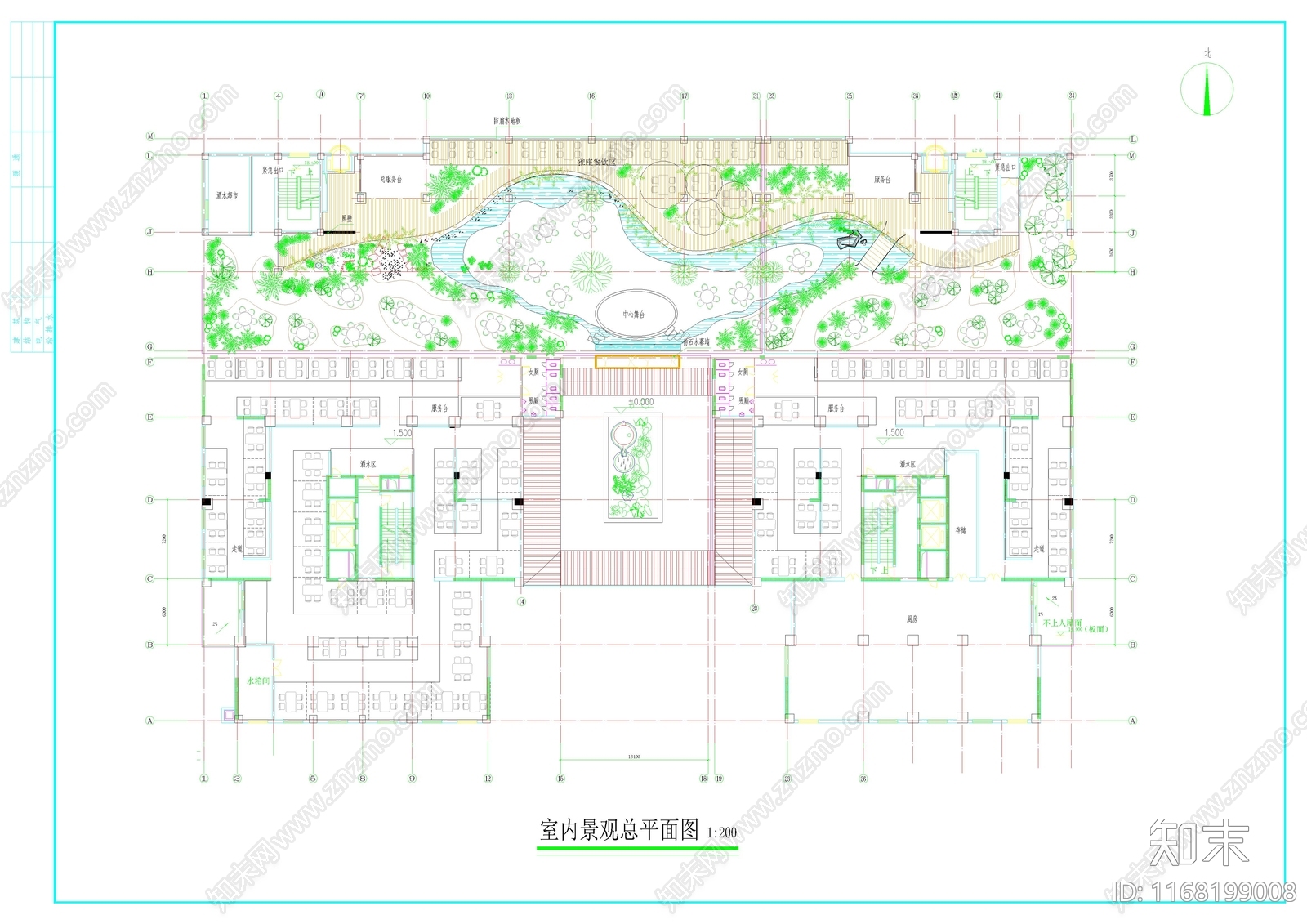 景观平面图施工图下载【ID:1168199008】