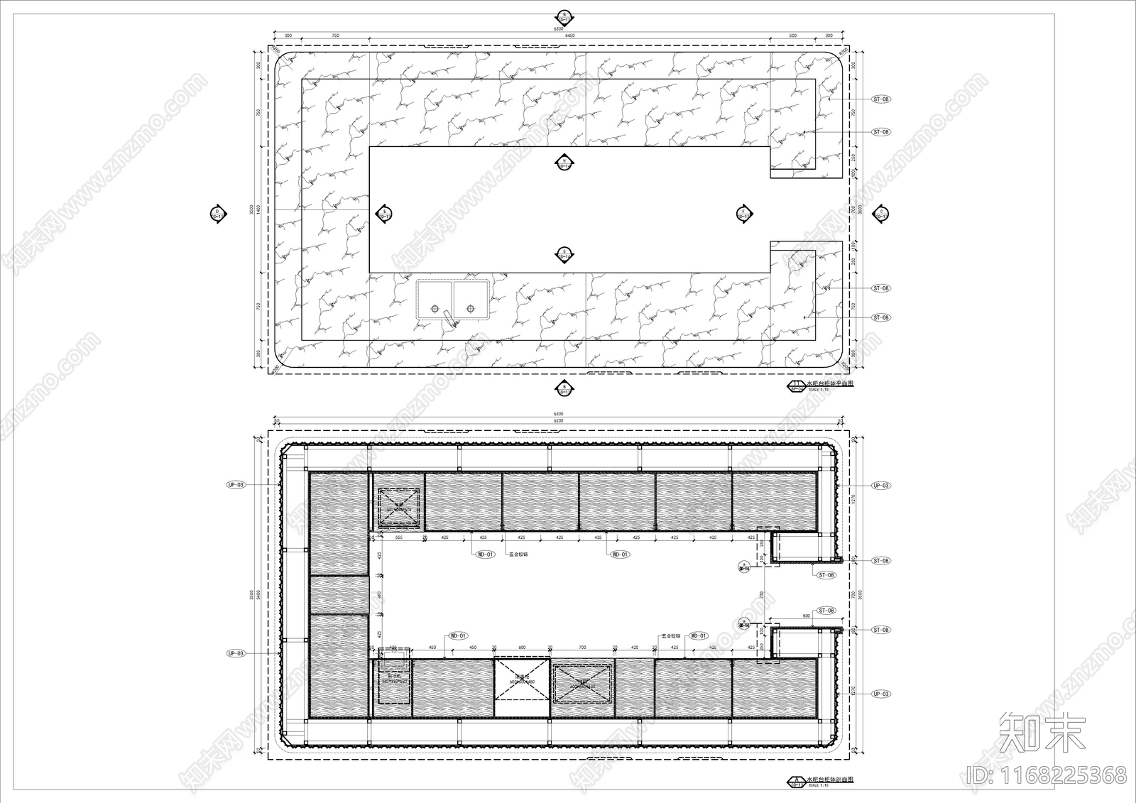 现代家具节点详图cad施工图下载【ID:1168225368】