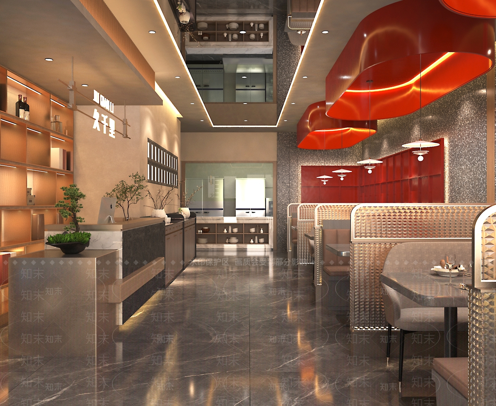 现代烧烤店3D模型下载【ID:1168246352】