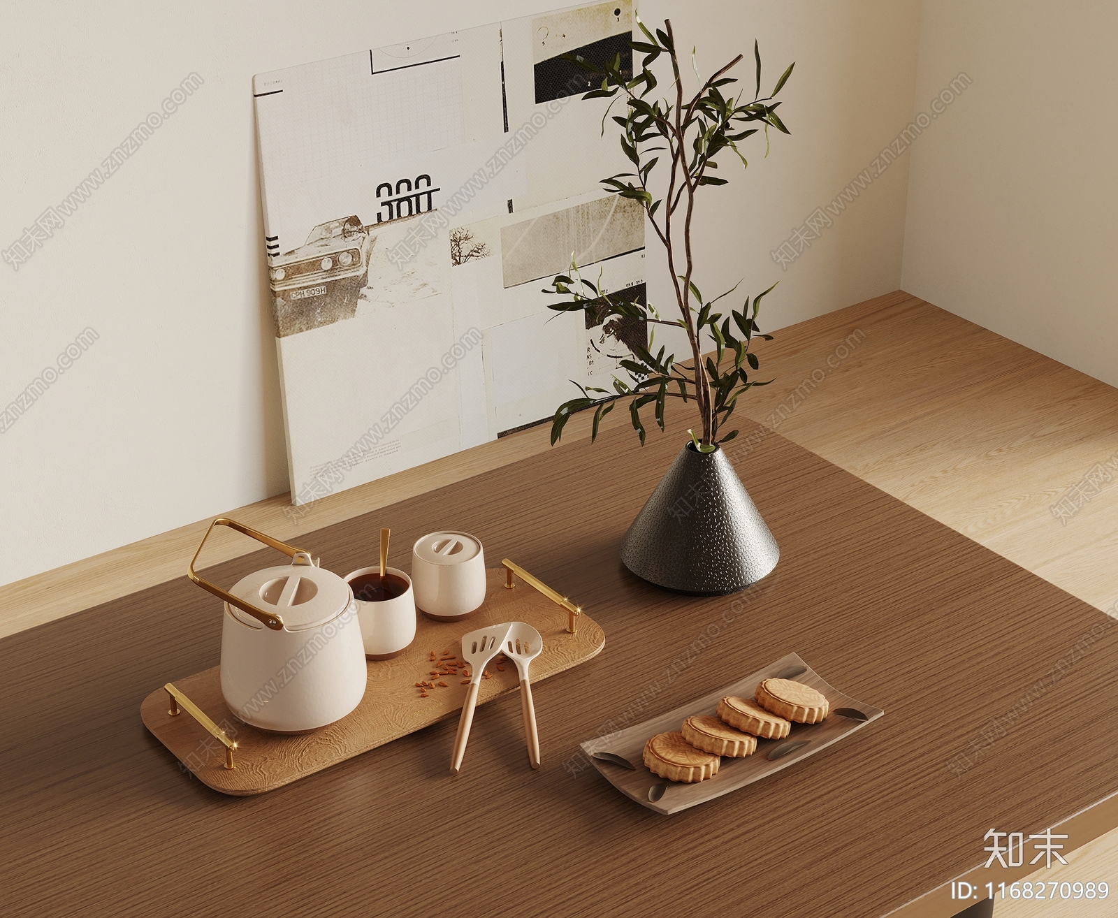 茶具3D模型下载【ID:1168270989】