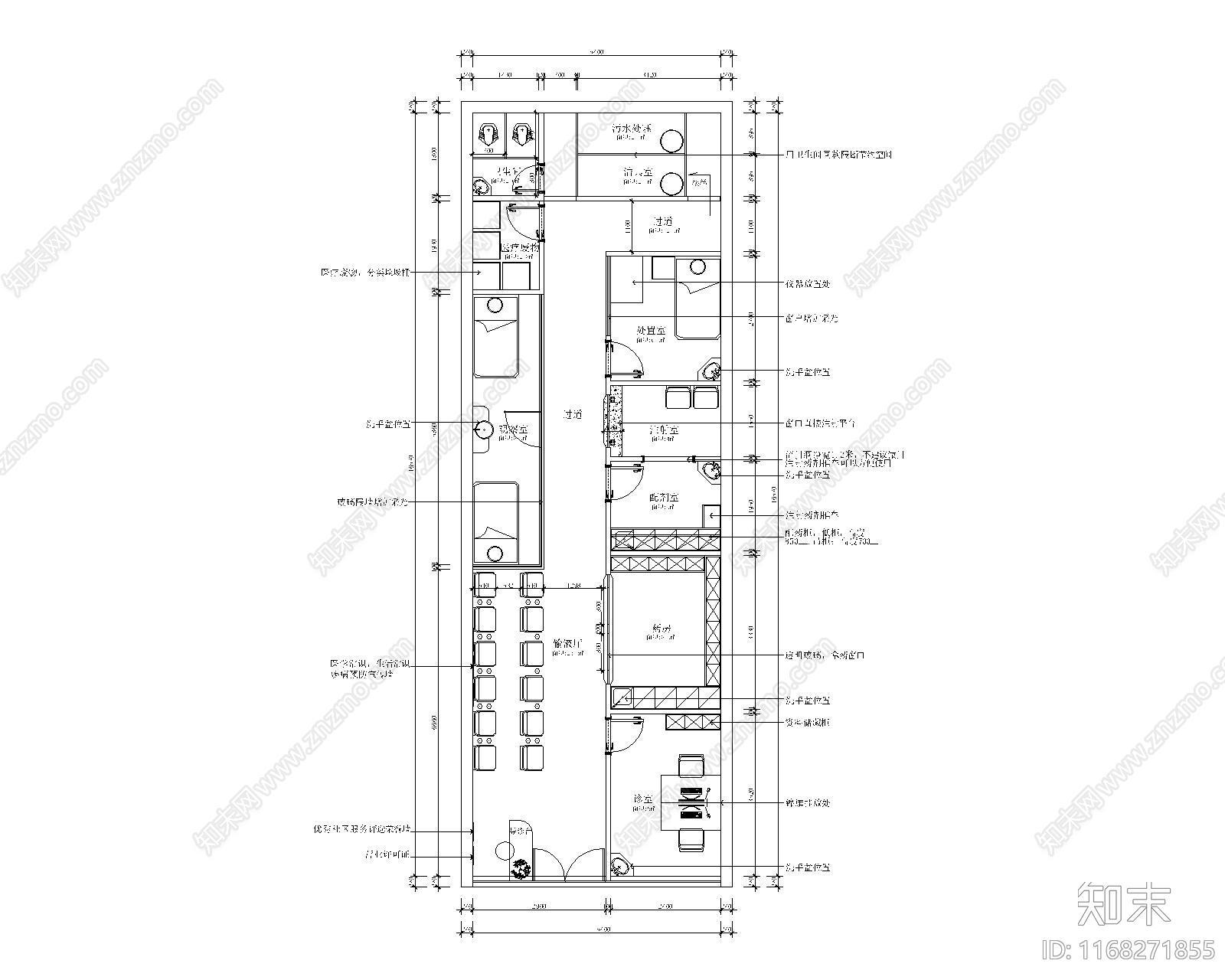 现代新中式住宅楼建筑cad施工图下载【ID:1168271855】