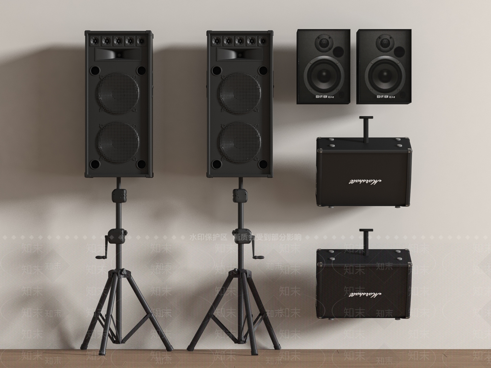 音响SU模型下载【ID:1168296676】