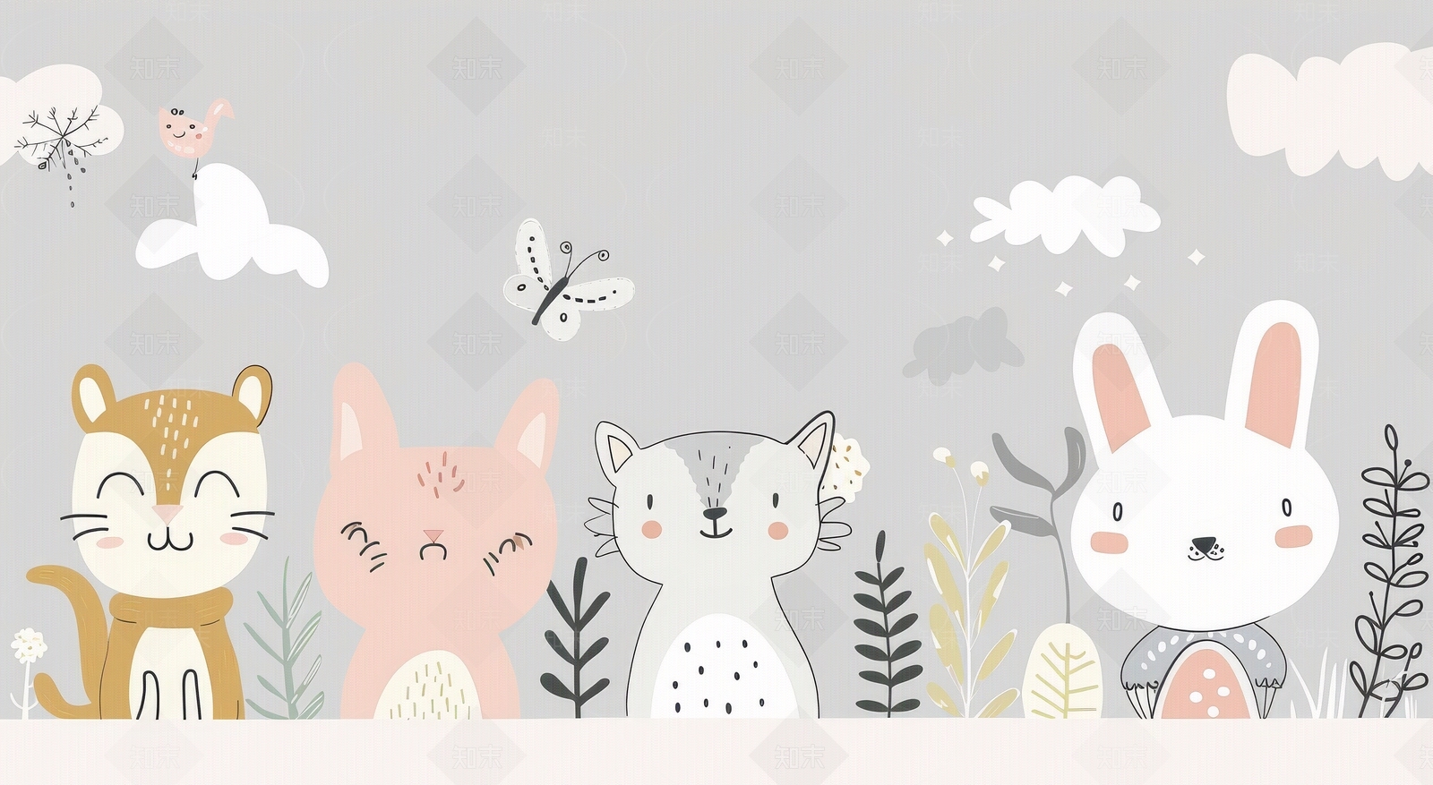 现代壁纸贴图下载【ID:1168311322】