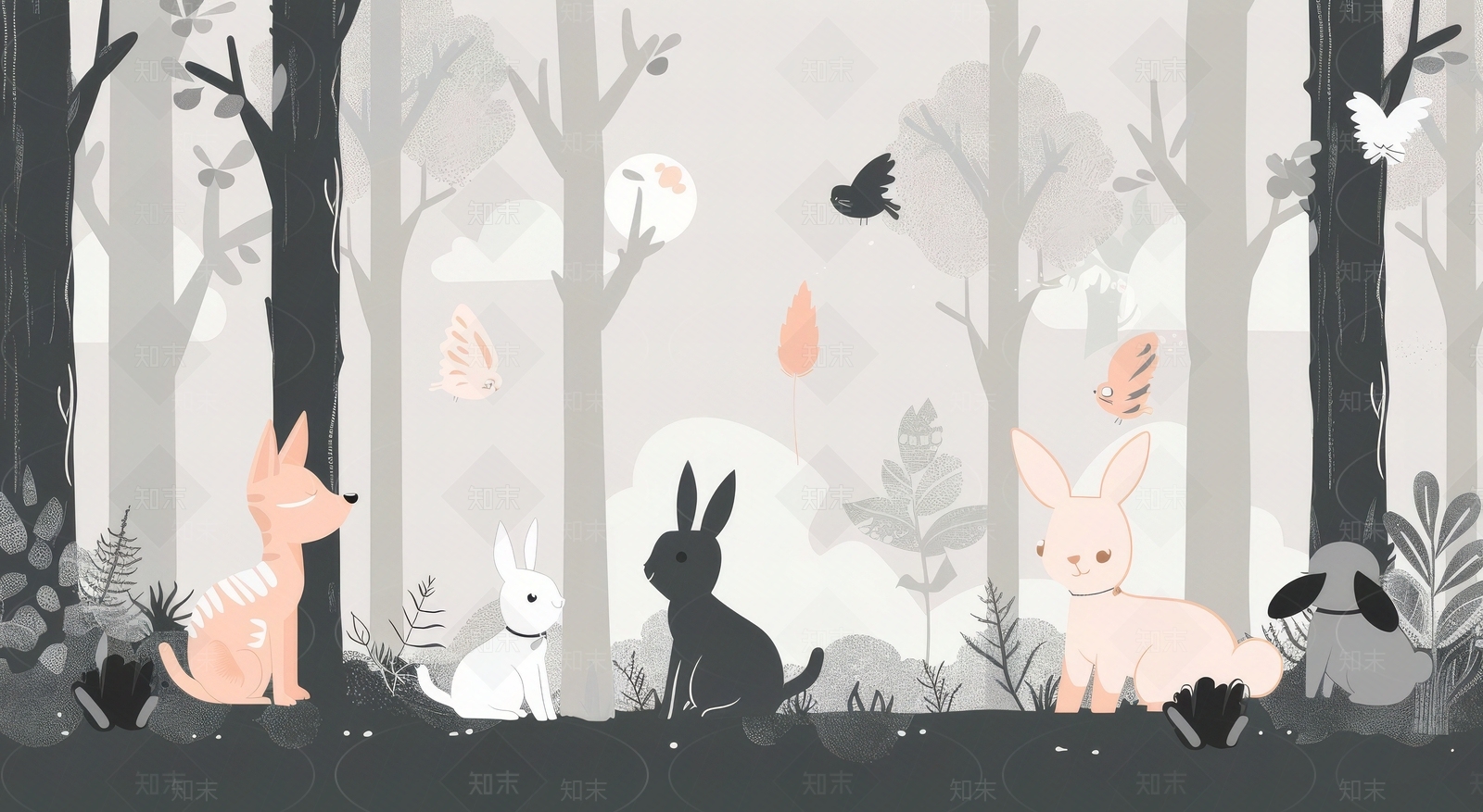 现代壁纸贴图下载【ID:1168316530】