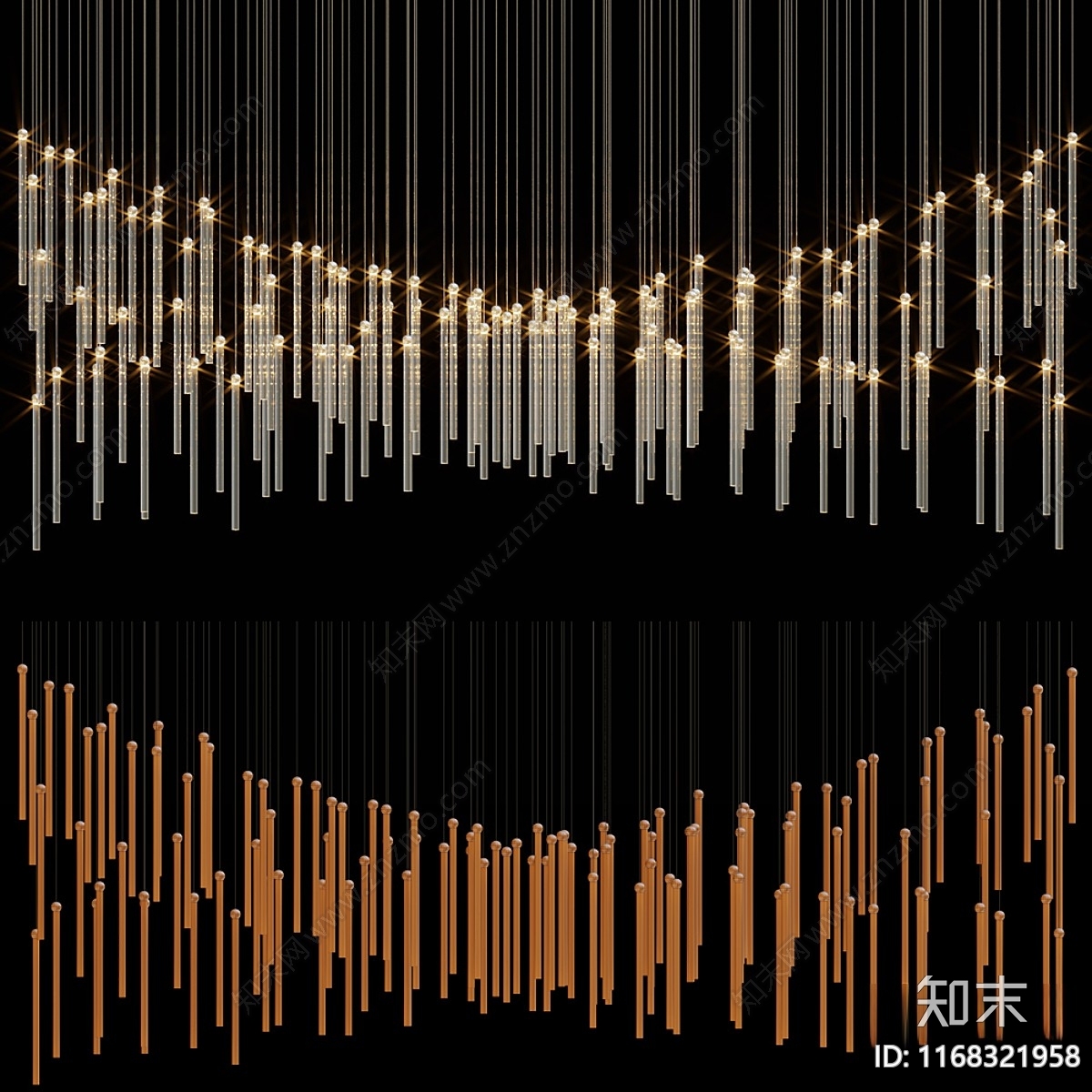 吊灯3D模型下载【ID:1168321958】