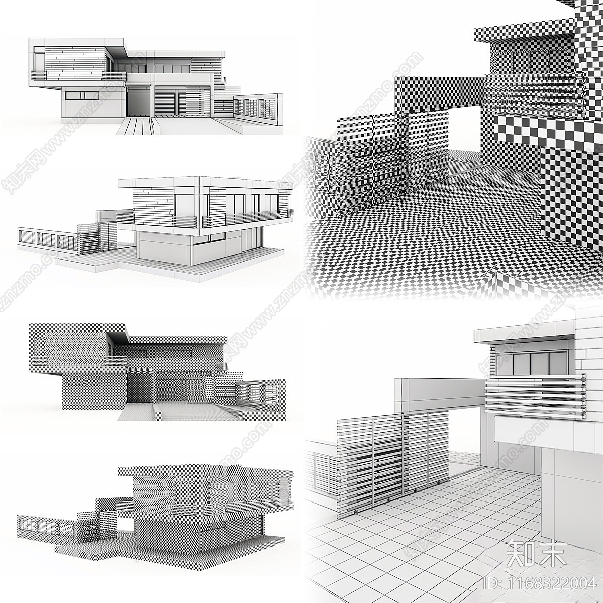 其他建筑外观3D模型下载【ID:1168322004】