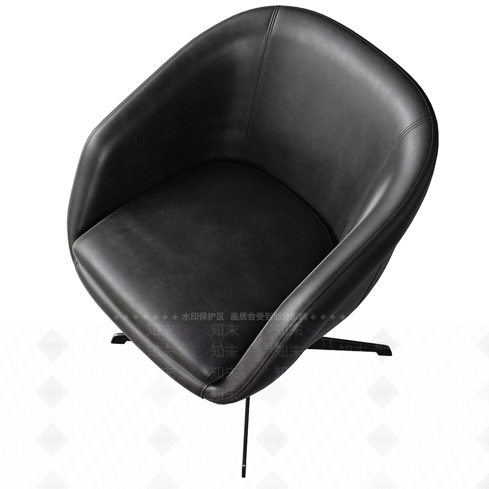 办公椅3D模型下载【ID:1168328226】