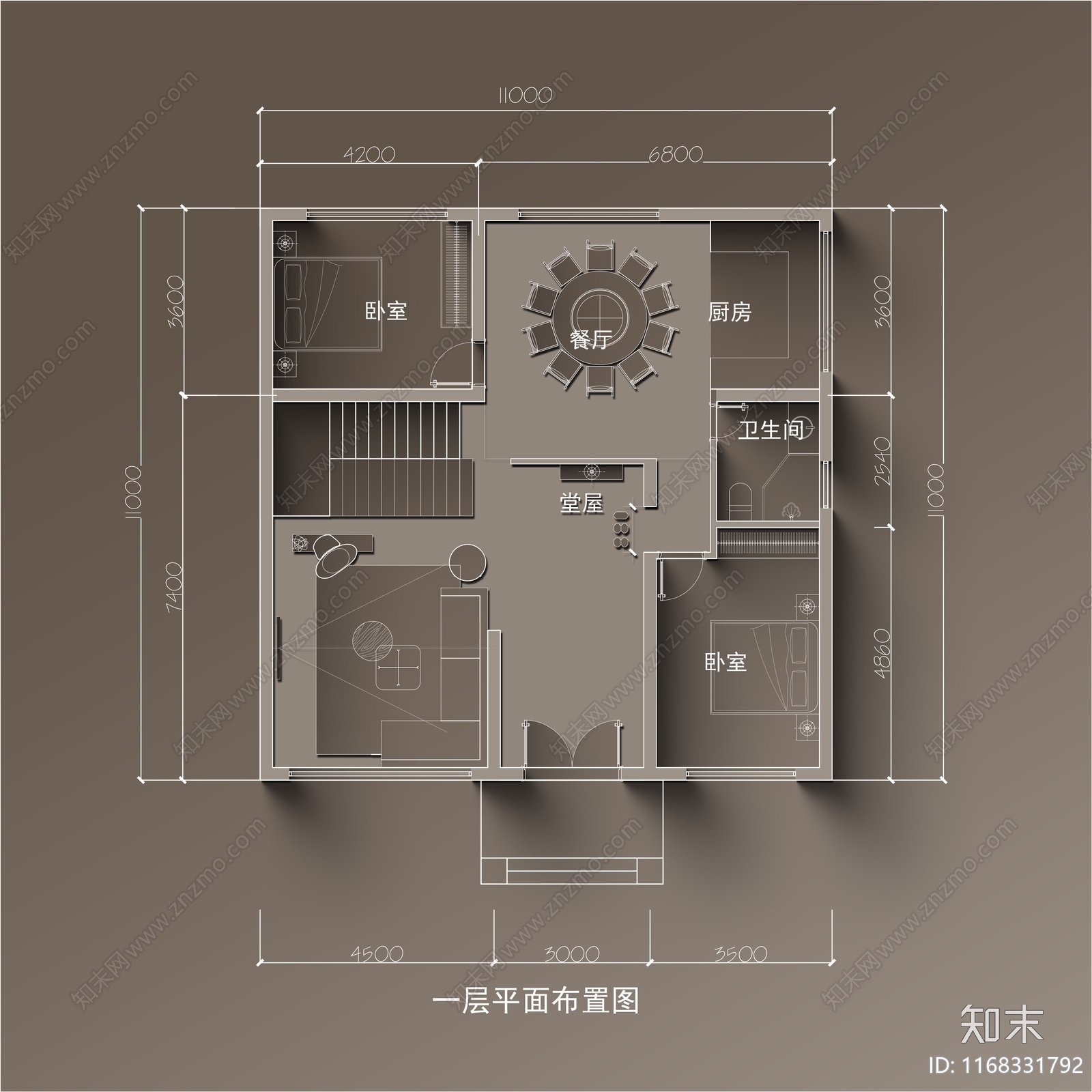 建筑平面图施工图下载【ID:1168331792】