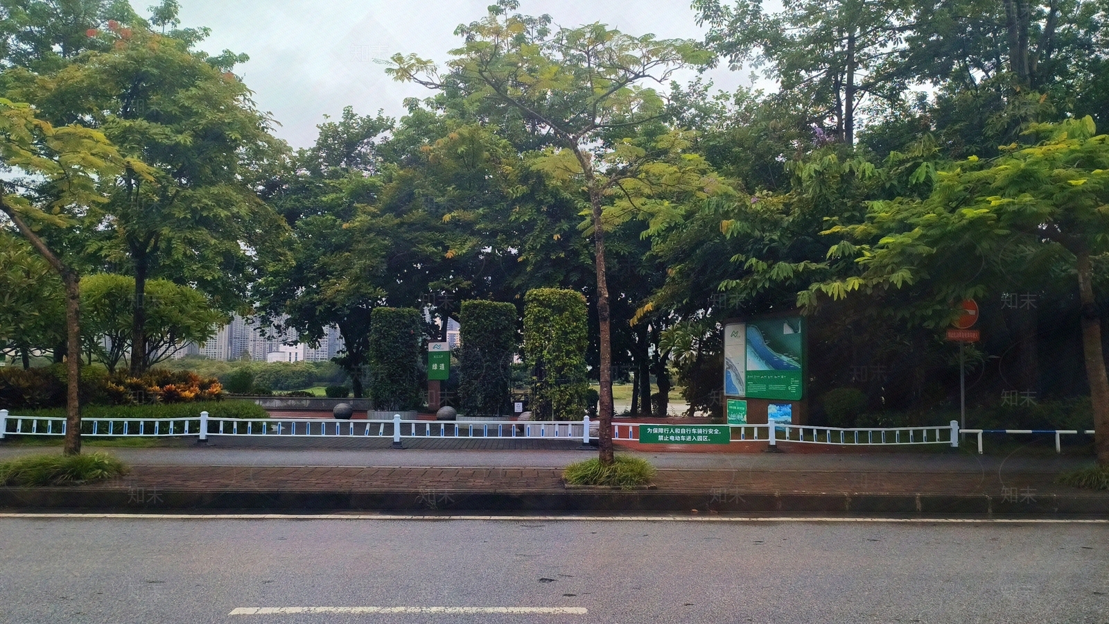 现代街道外景贴图下载【ID:1168350076】