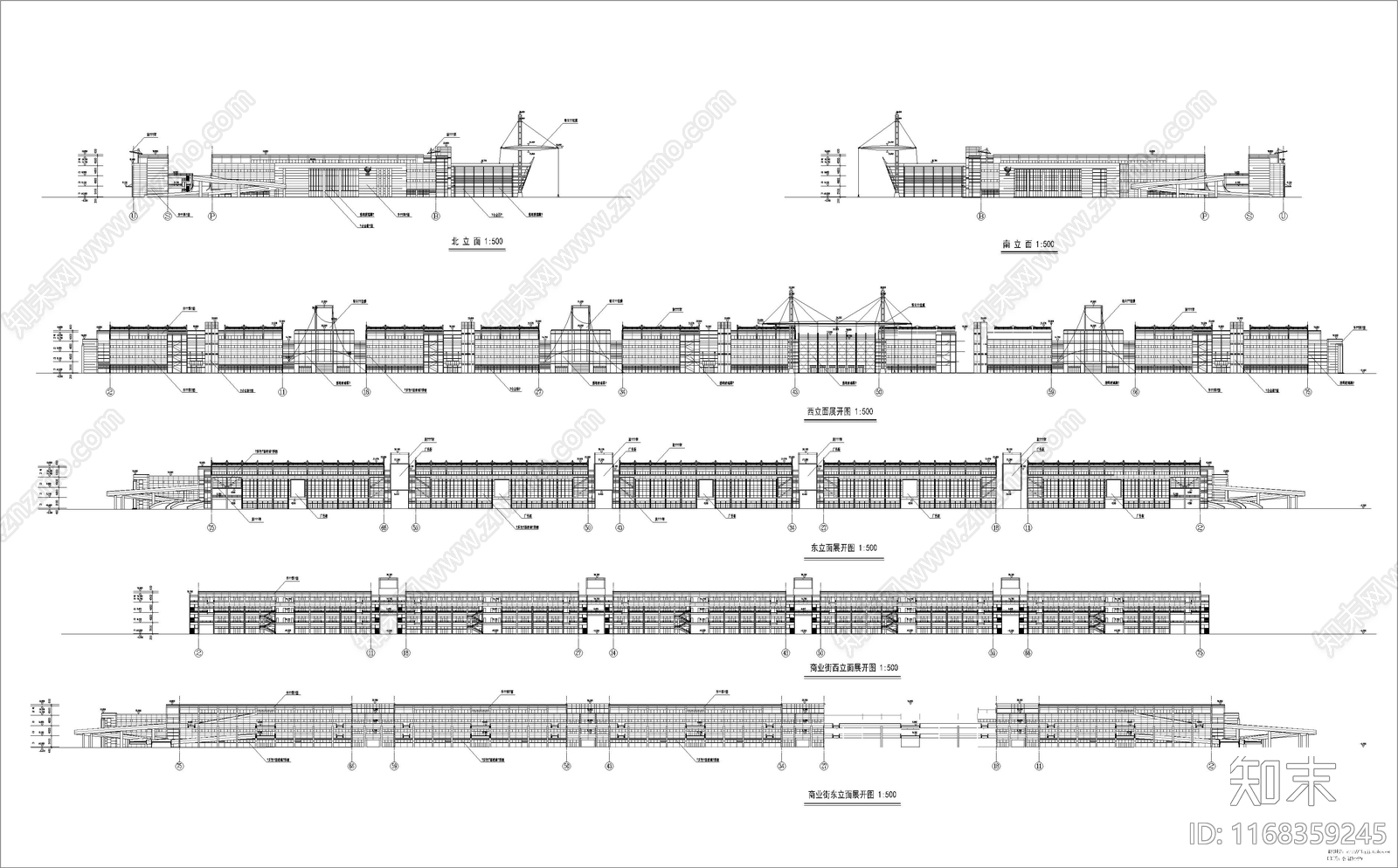 现代其他公共建筑cad施工图下载【ID:1168359245】