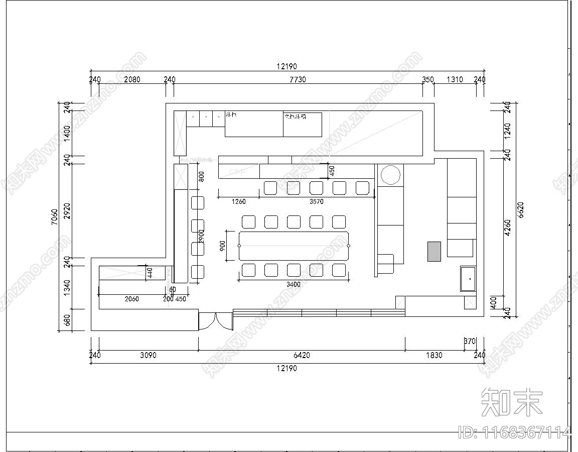 法式其他商业建筑cad施工图下载【ID:1168367114】
