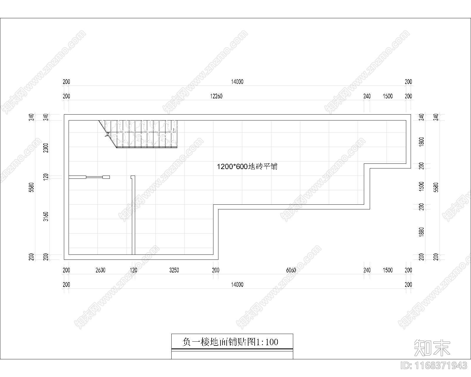 现代新中式别墅建筑cad施工图下载【ID:1168371943】