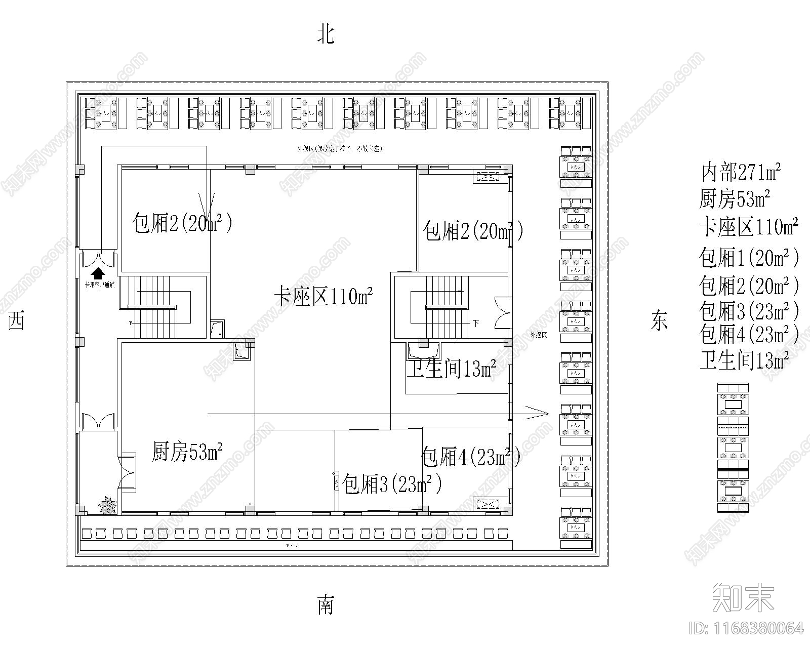 中式商业综合体施工图下载【ID:1168380064】