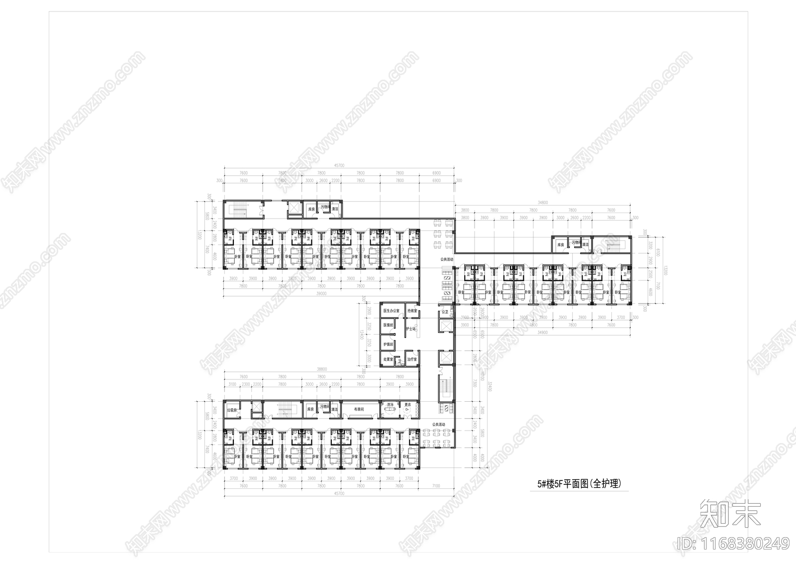 现代其他公共建筑cad施工图下载【ID:1168380249】