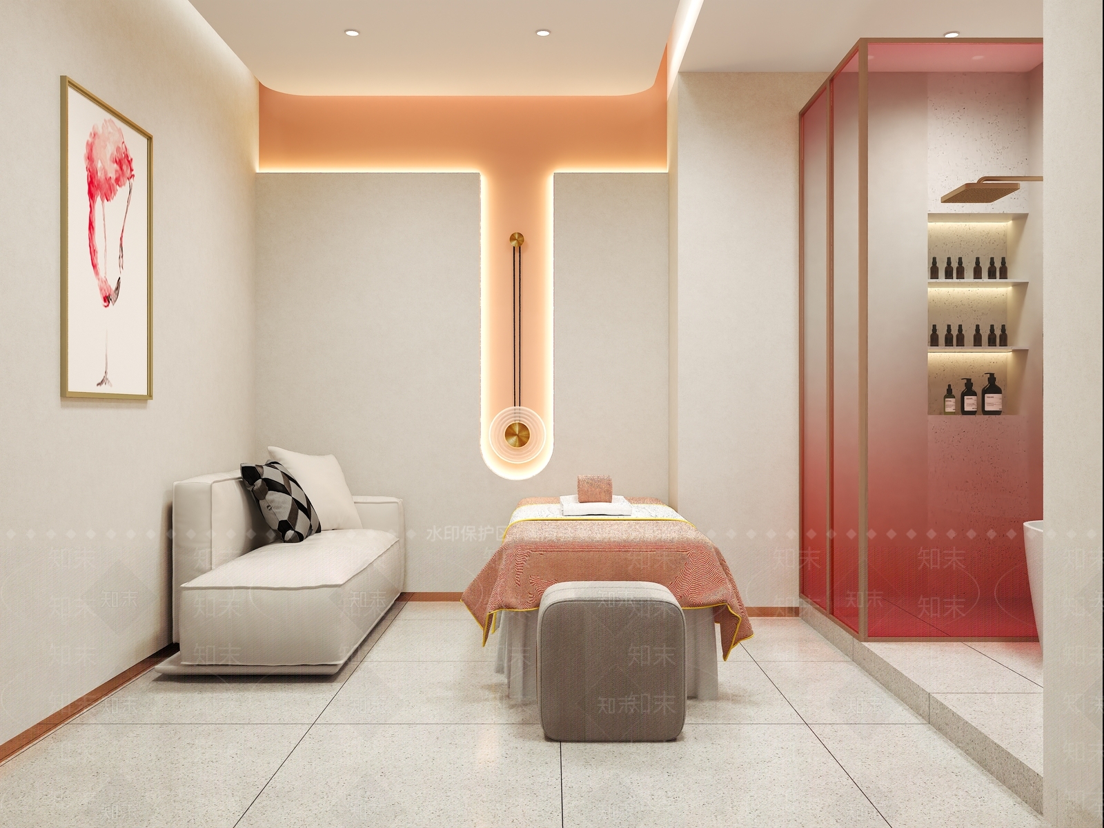 现代美容院3D模型下载【ID:1168397053】