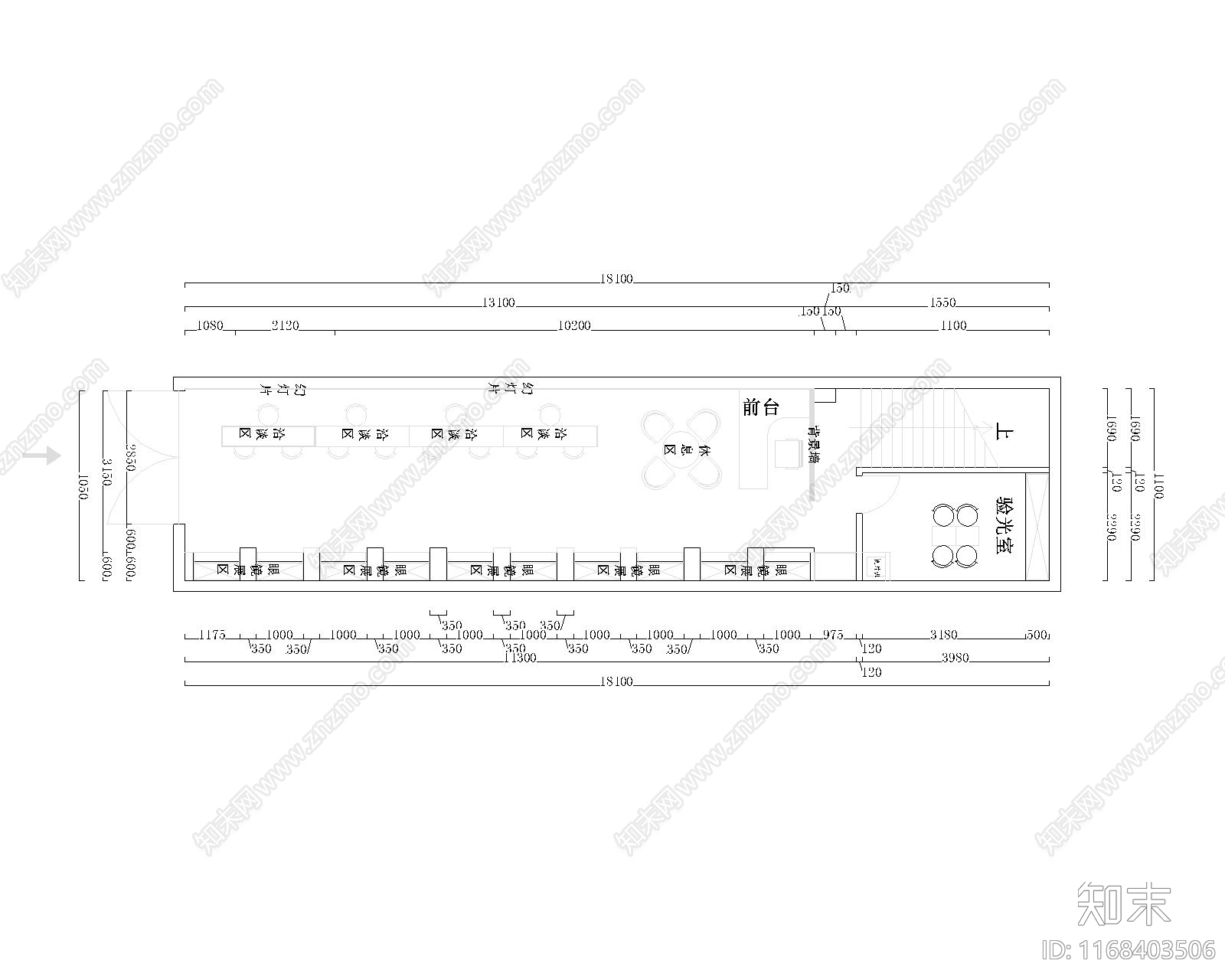 现代新中式住宅楼建筑cad施工图下载【ID:1168403506】