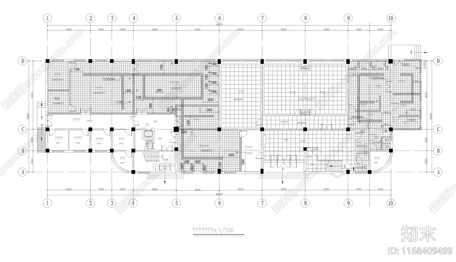 现代其他商业建筑施工图下载【ID:1168409499】