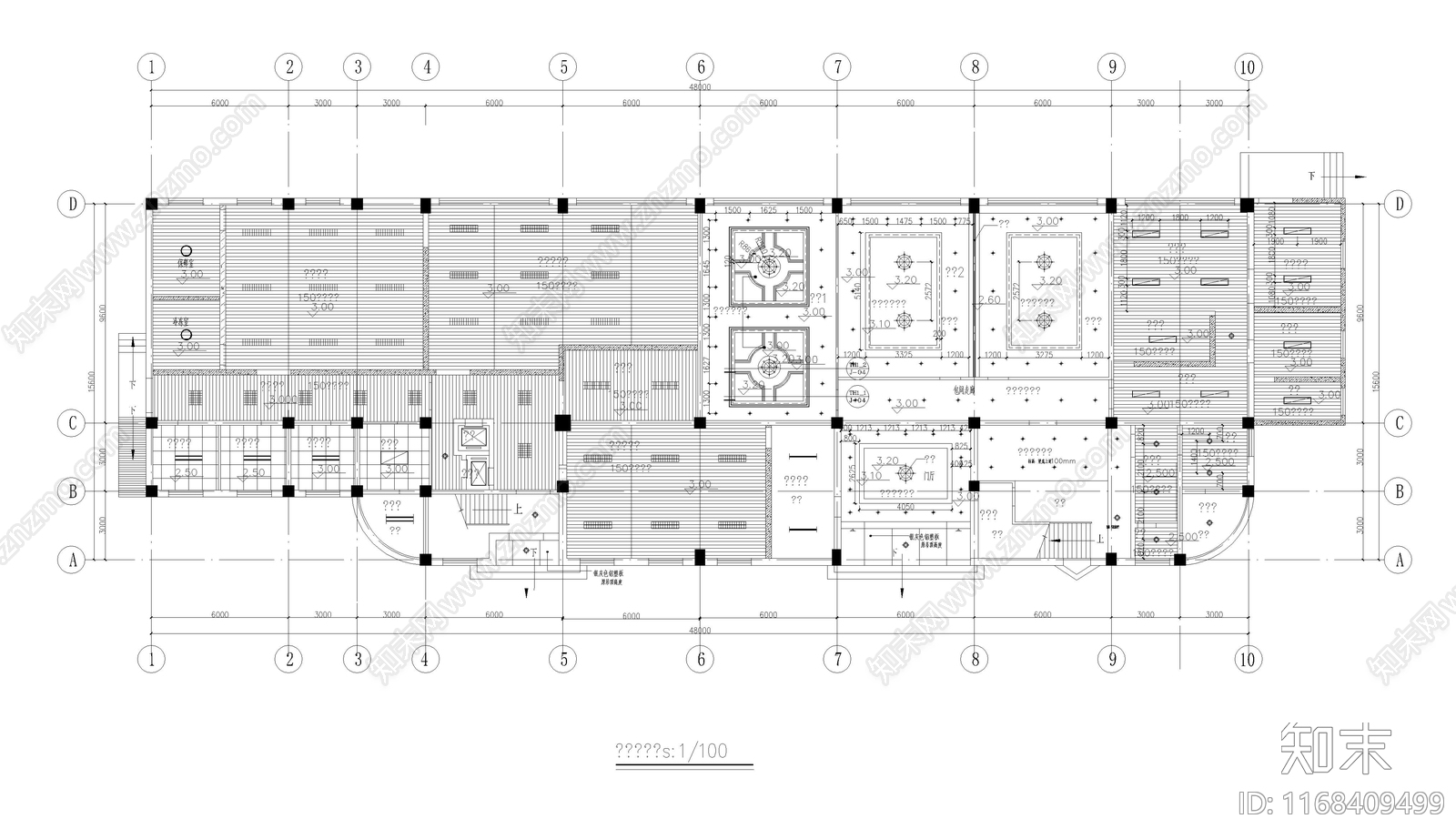 现代其他商业建筑施工图下载【ID:1168409499】