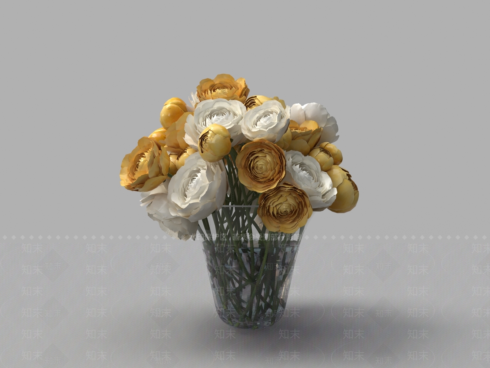 水生植物3D模型下载【ID:1168413179】