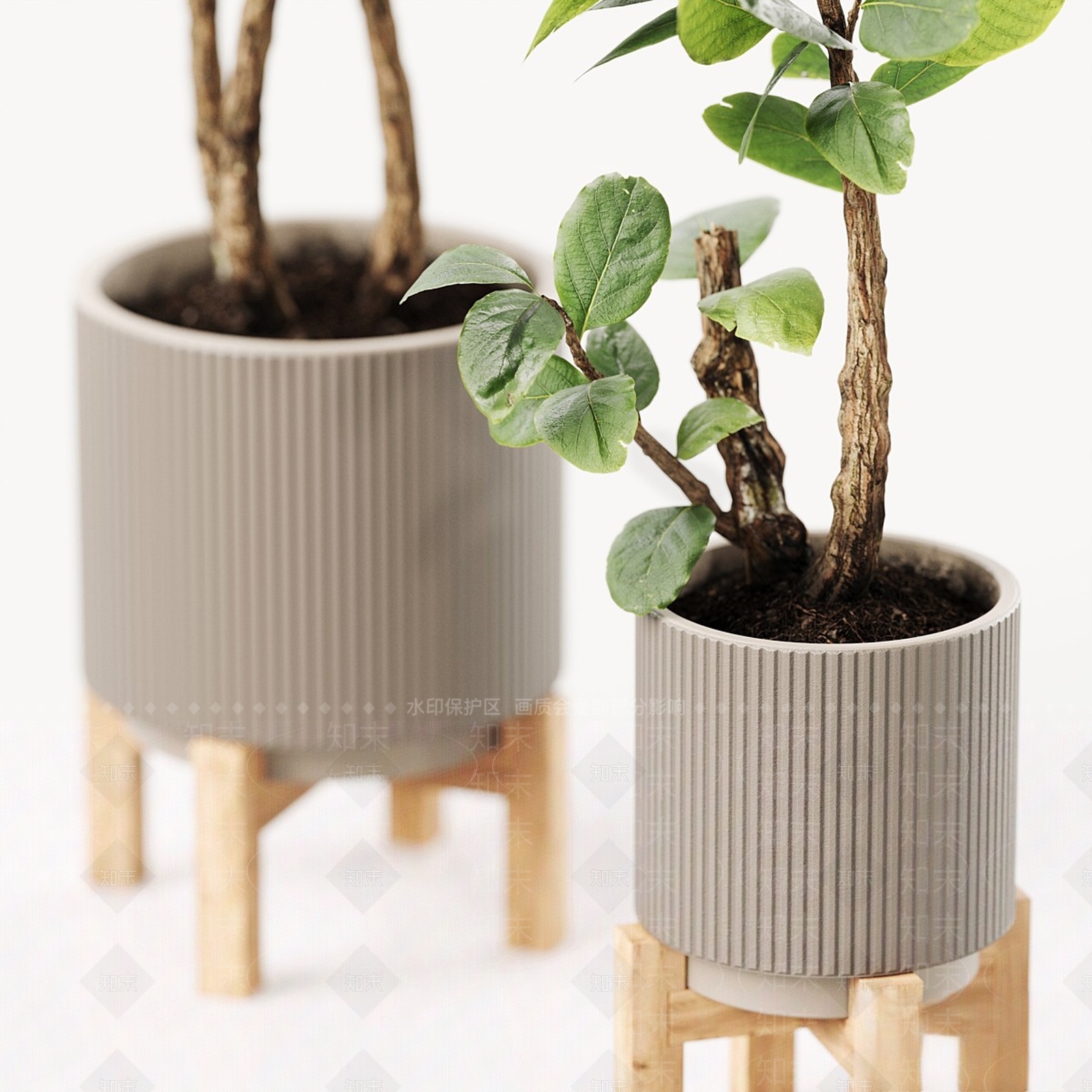 盆栽3D模型下载【ID:1168424970】