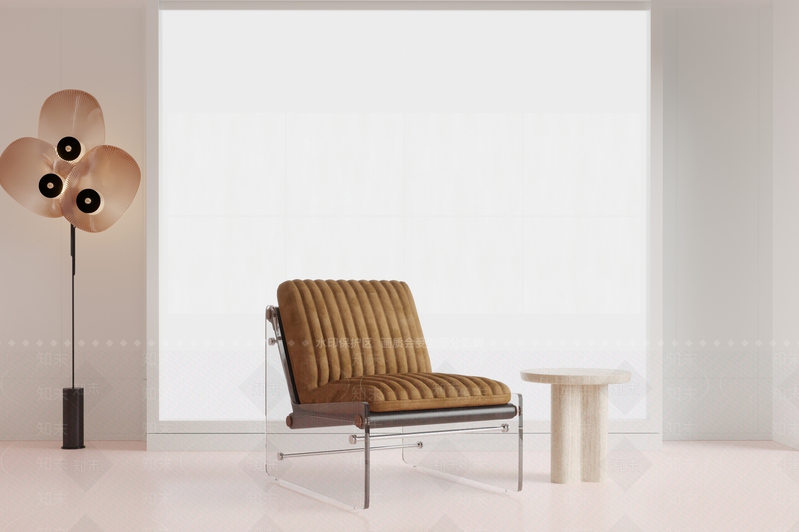 极简单人沙发3D模型下载【ID:1168431188】