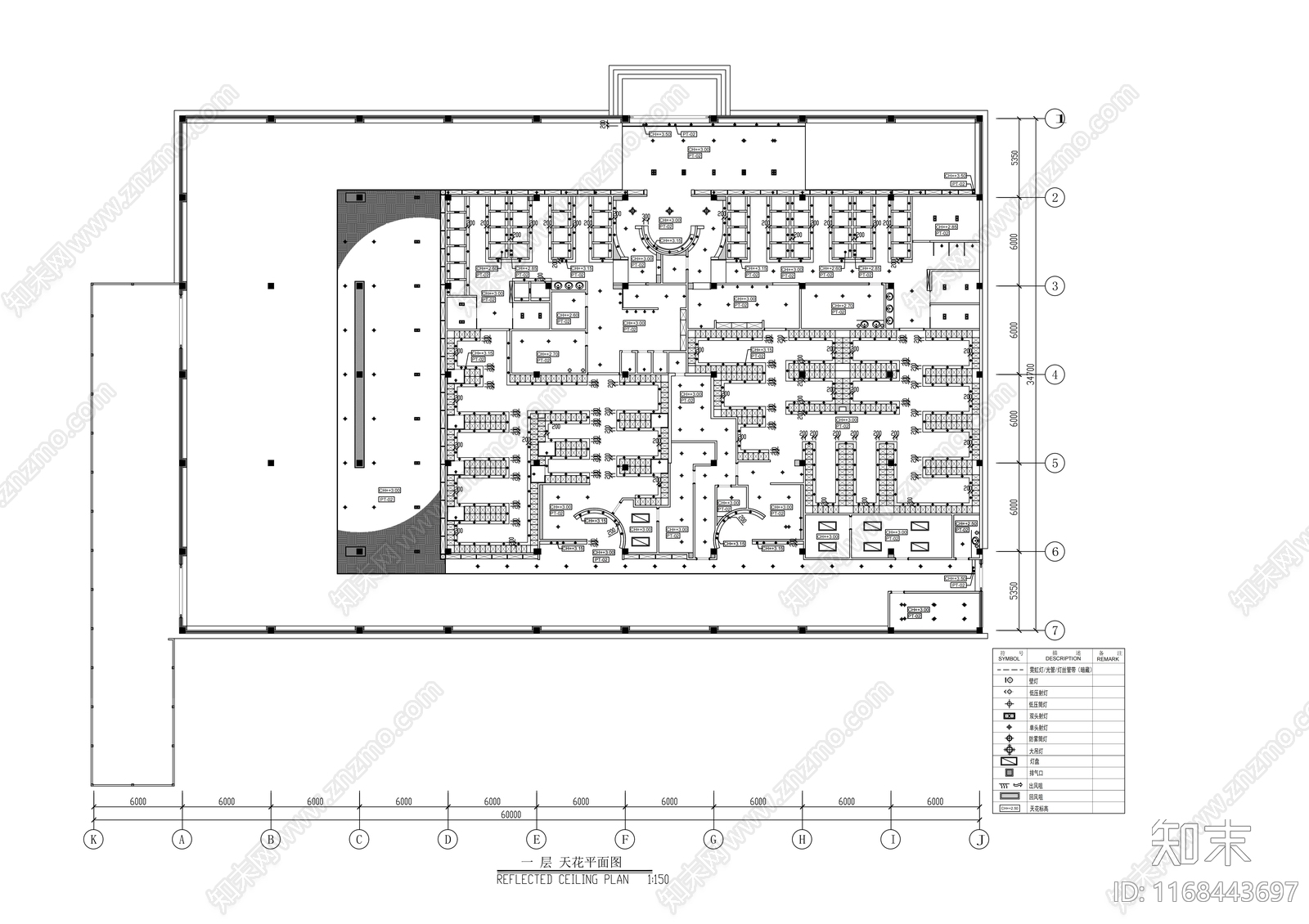 现代其他休闲娱乐空间cad施工图下载【ID:1168443697】