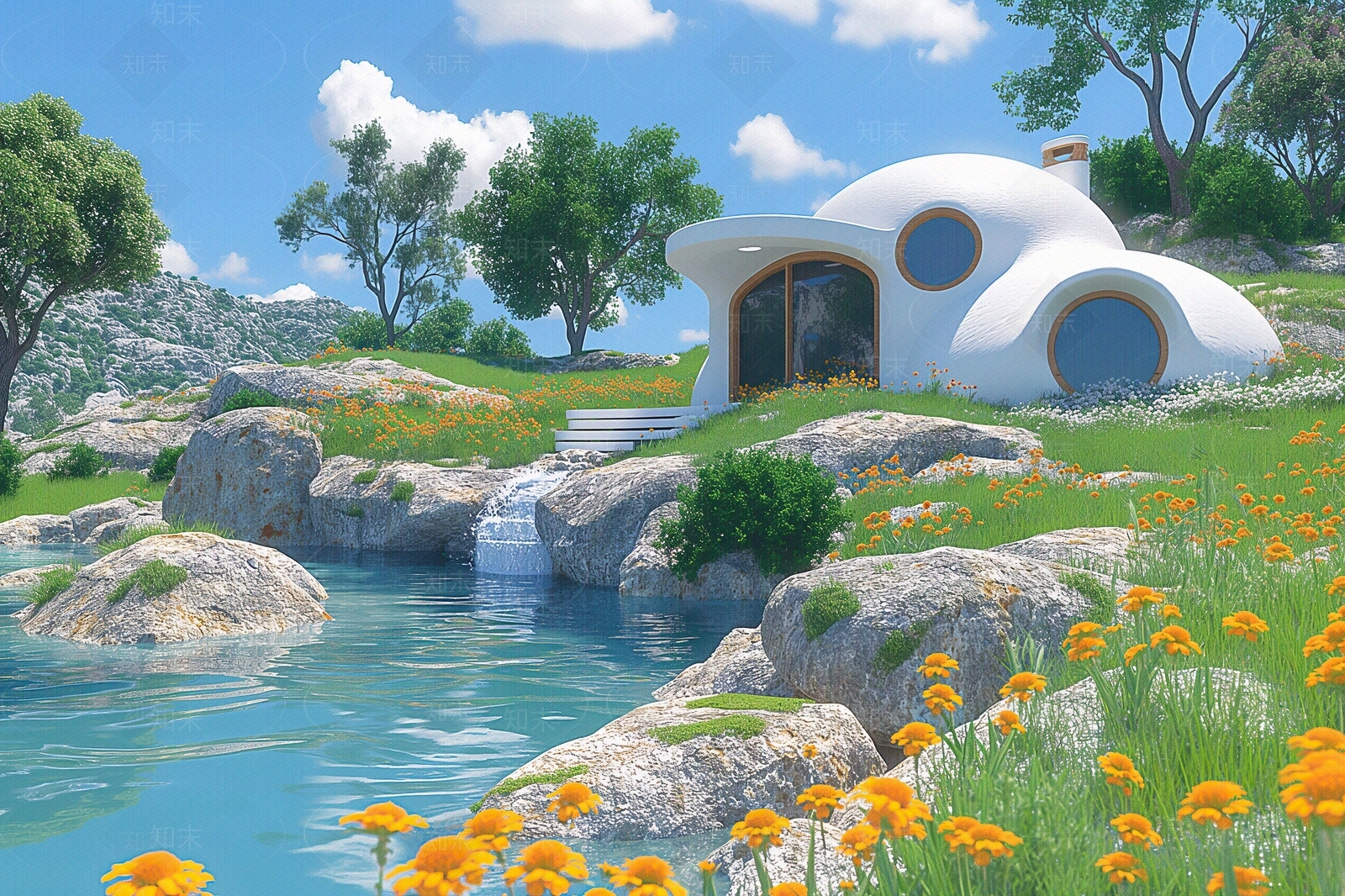 现代风景贴图下载【ID:1168448188】