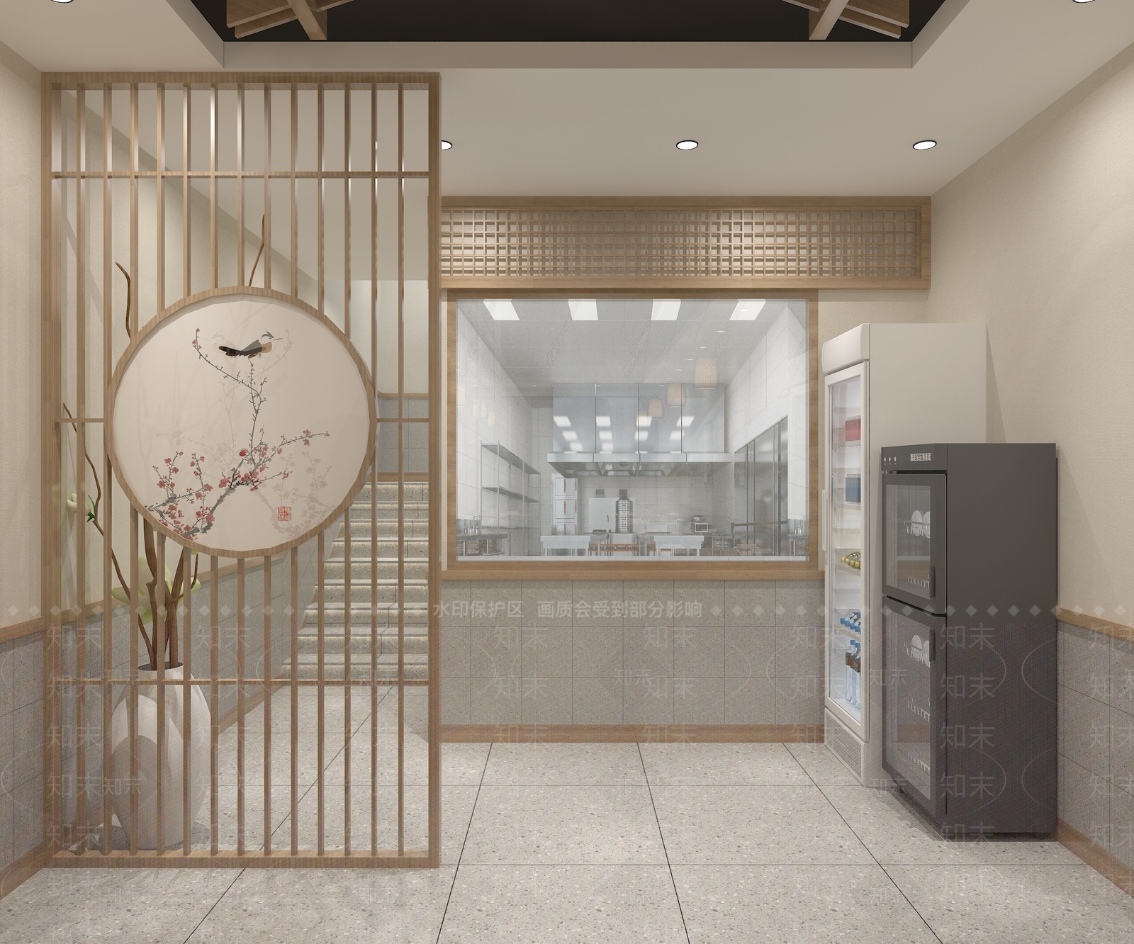 新中式现代中餐厅3D模型下载【ID:1168479858】