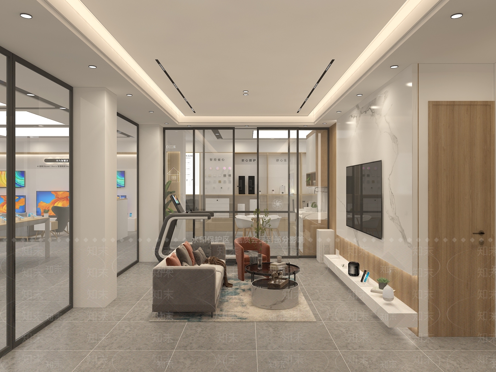 现代其他商业空间3D模型下载【ID:1168480443】