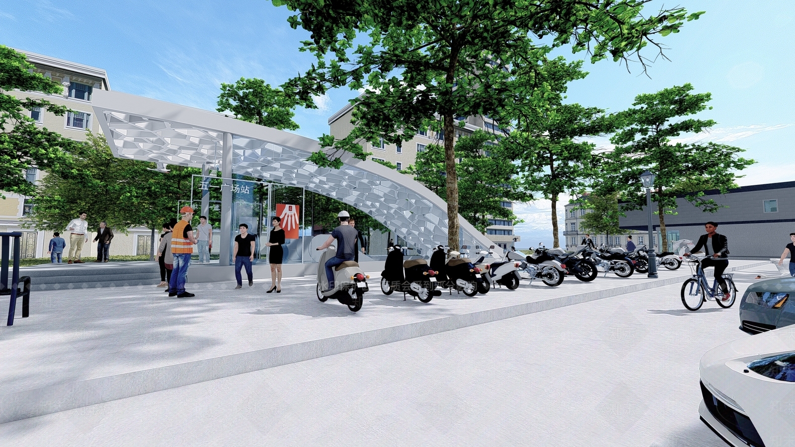 现代其他公共建筑SU模型下载【ID:1168480640】