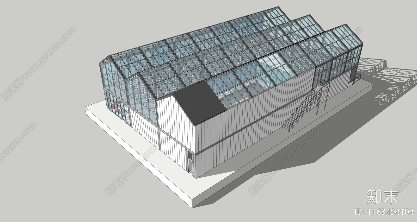 现代其他工业建筑SU模型下载【ID:1168494104】