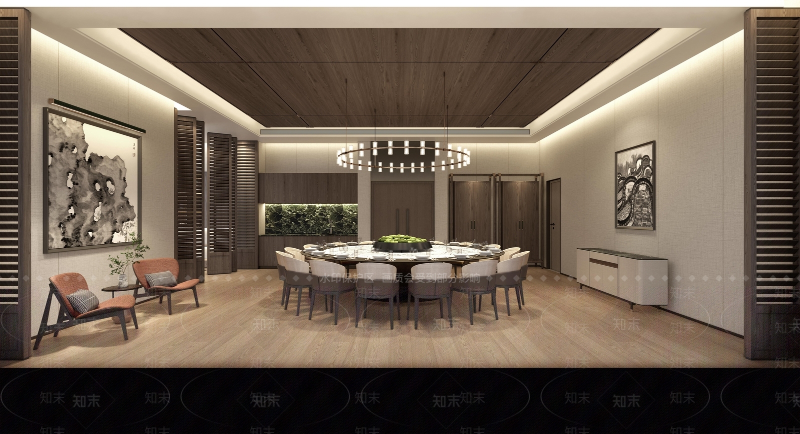 现代包厢SU模型下载【ID:1168496557】