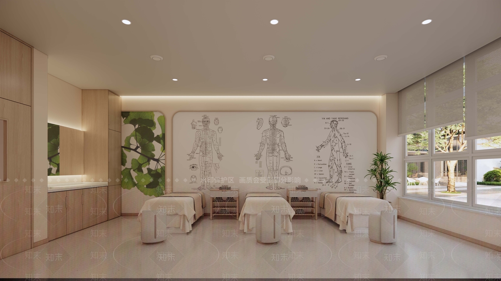 现代医院SU模型下载【ID:1168603576】
