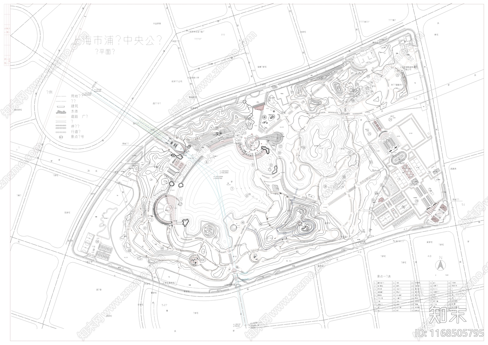 景观平面图施工图下载【ID:1168505795】