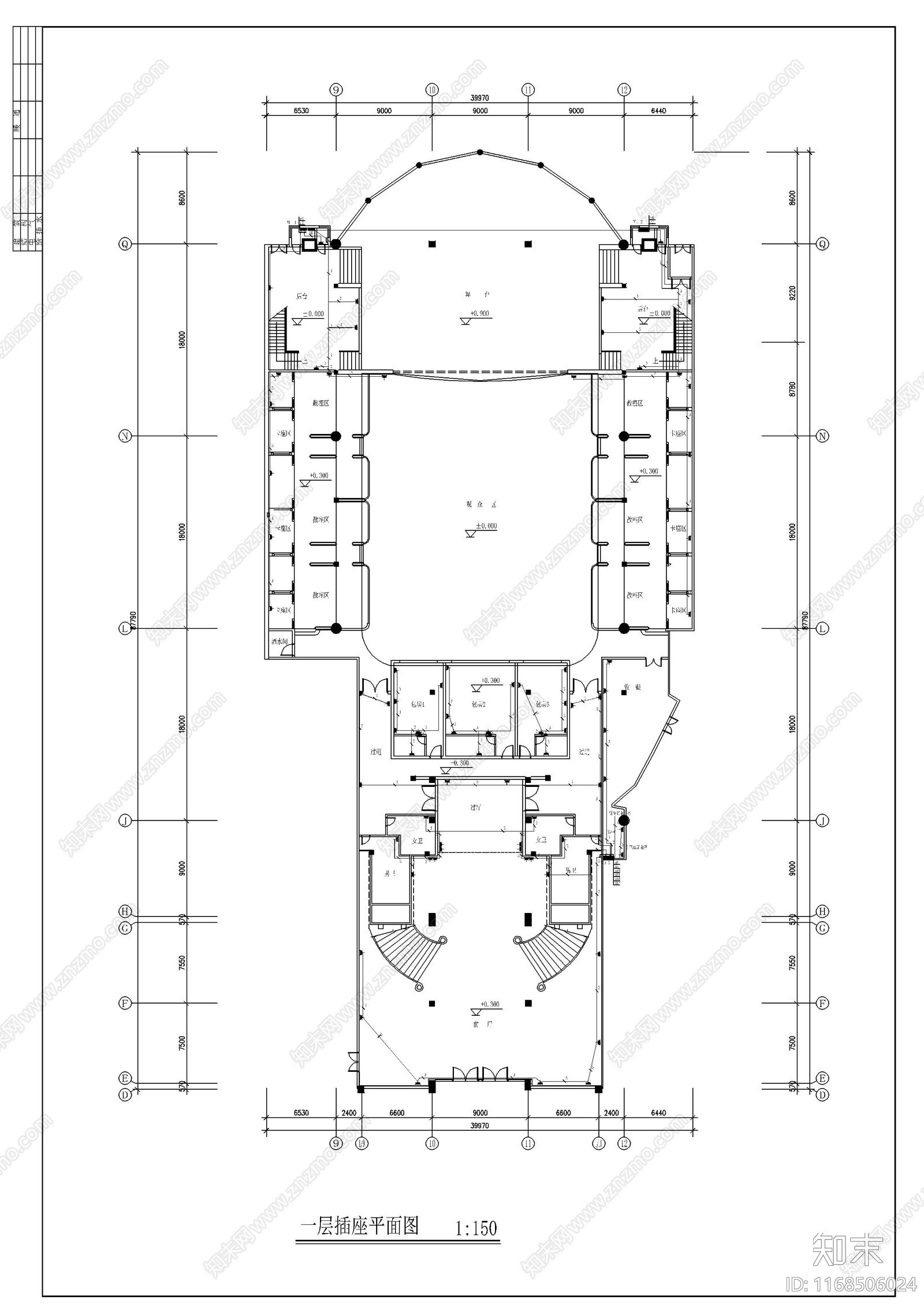 电气图cad施工图下载【ID:1168506024】