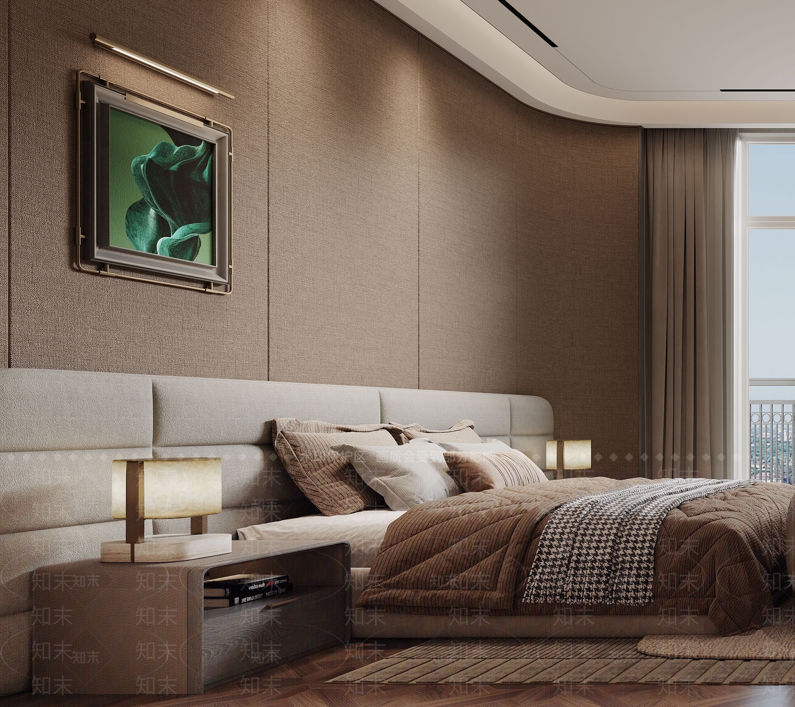 轻奢梳妆台梳妆台3D模型下载【ID:1227290334】