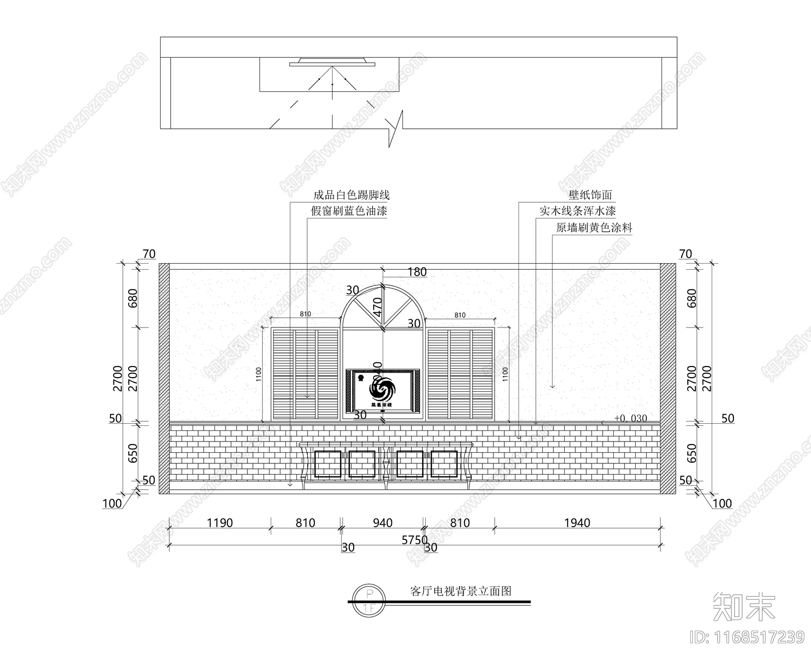 现代美式整体家装空间cad施工图下载【ID:1168517239】