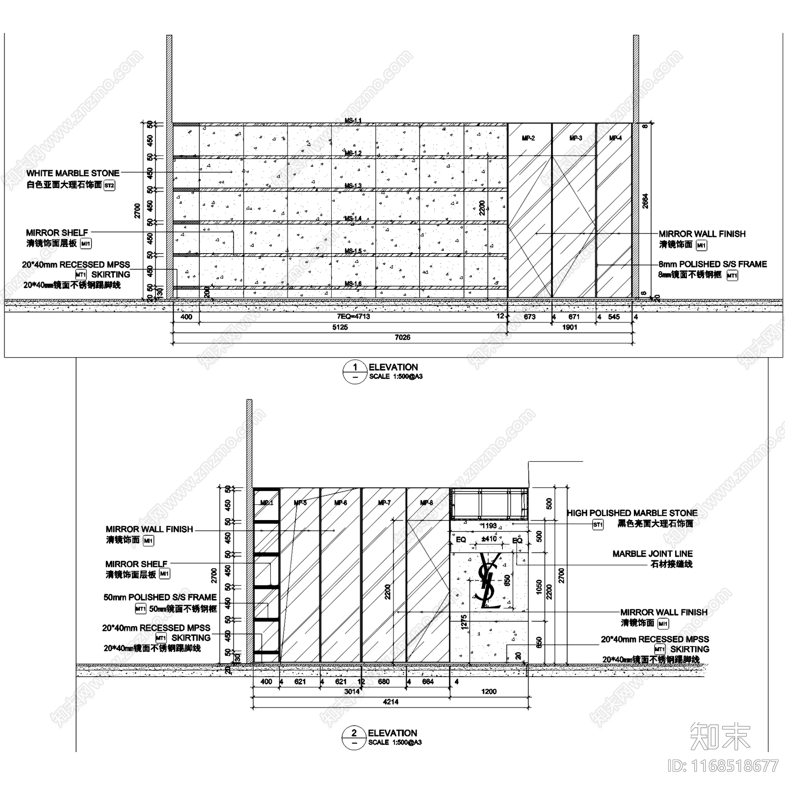 现代其他商业空间cad施工图下载【ID:1168518677】