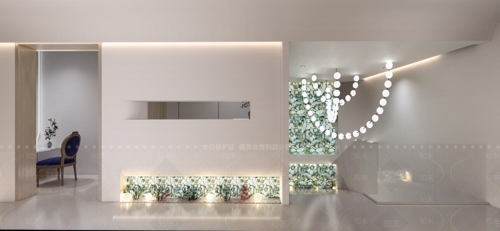 现代奶油其他店铺SU模型下载【ID:1168801399】