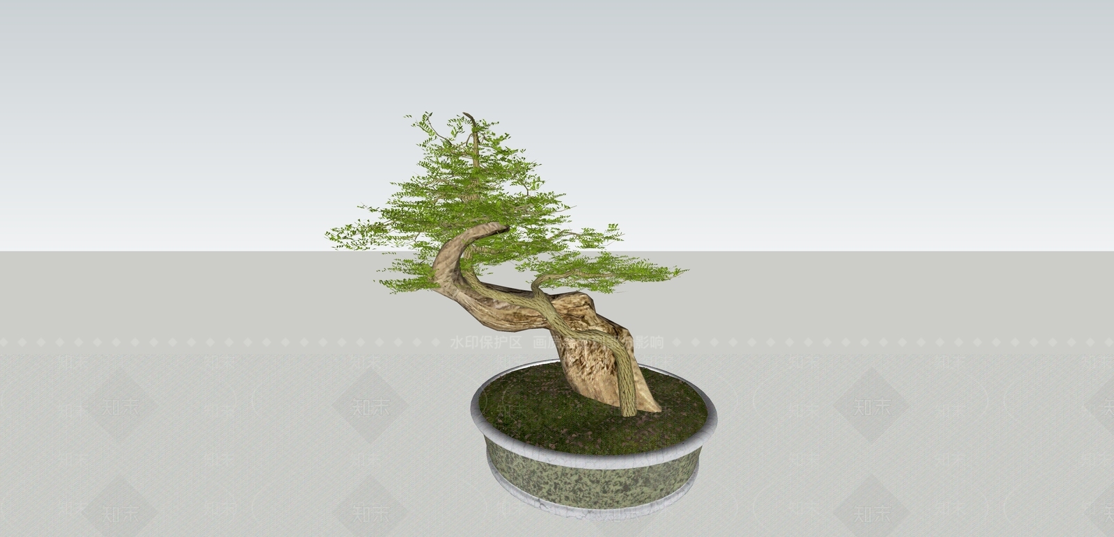 盆栽SU模型下载【ID:1168525194】