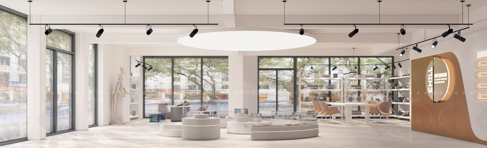现代极简其他商业空间3D模型下载【ID:1168532278】