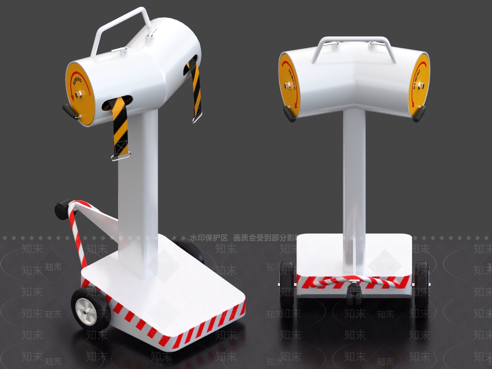 安全设施3D模型下载【ID:1168594556】