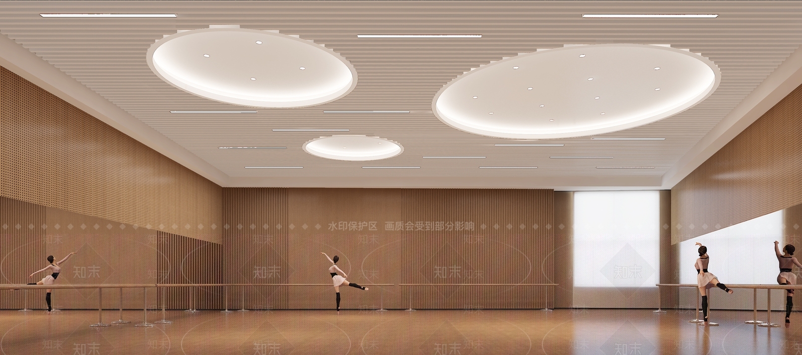 现代教室3D模型下载【ID:1168598289】