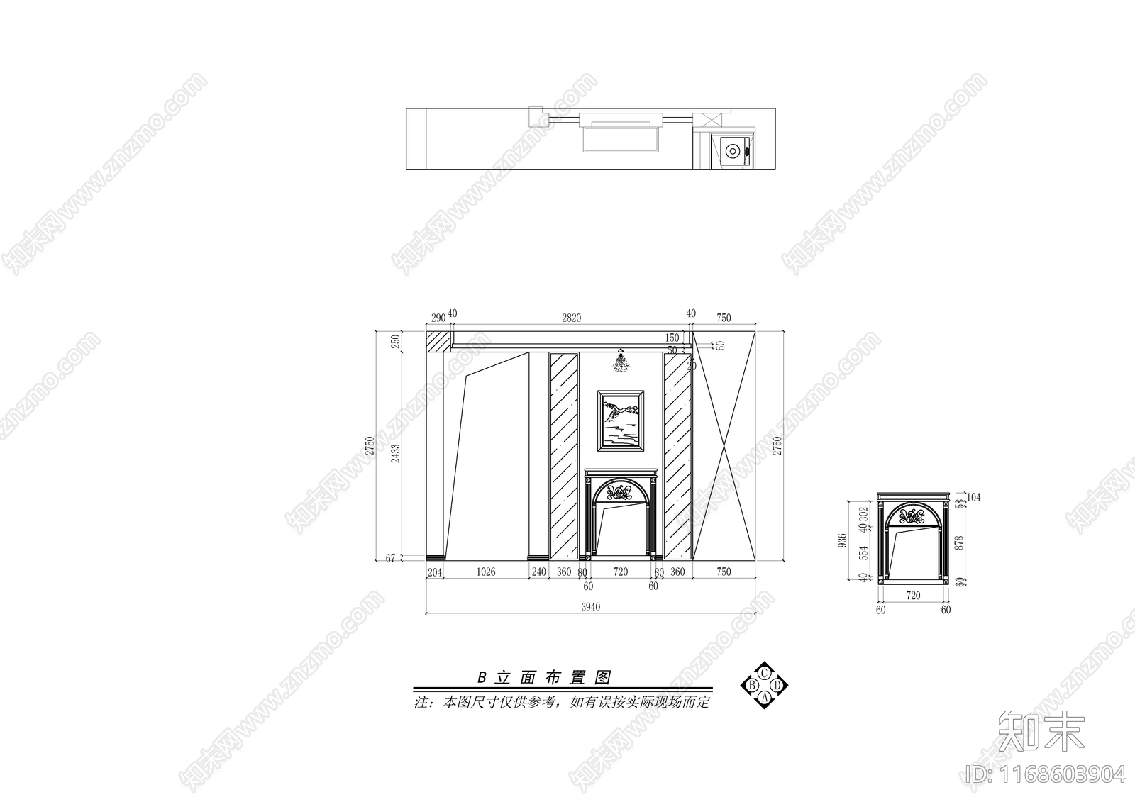 现代轻奢整体家装空间cad施工图下载【ID:1168603904】