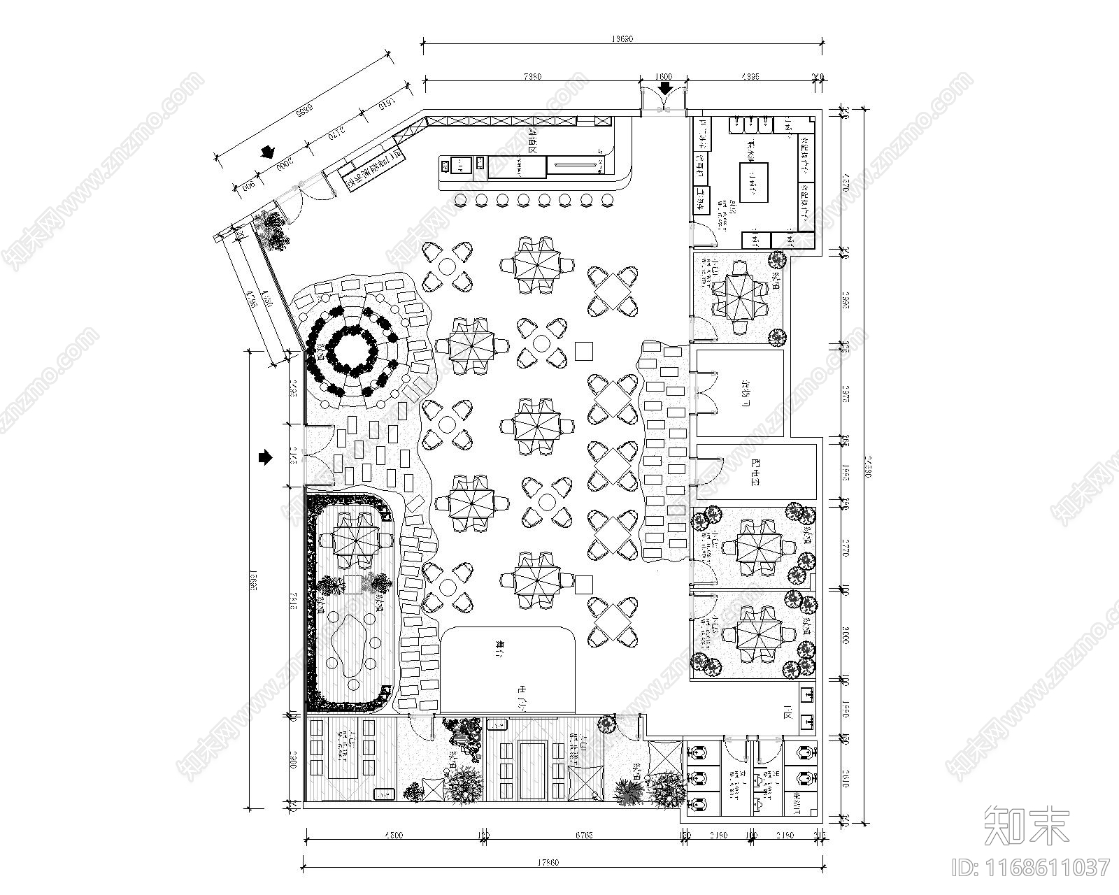 现代其他商业建筑cad施工图下载【ID:1168611037】